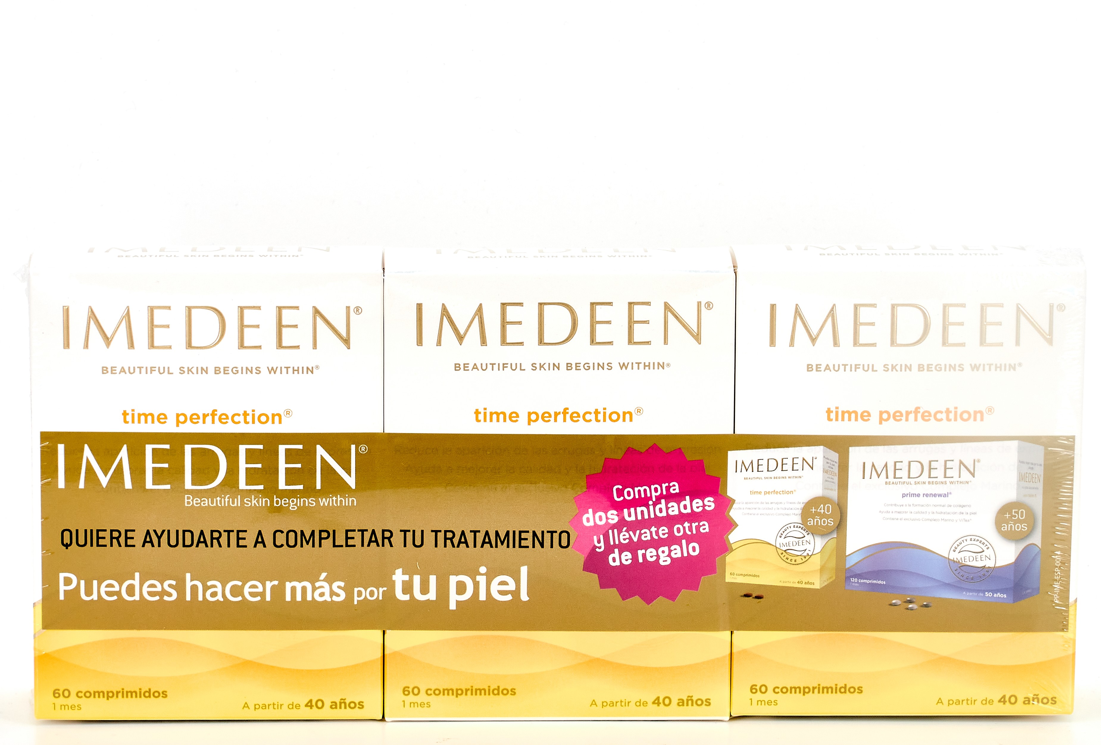 Oferta 3x2 Imedeen Time Perfection. 3x60 comprimidos.