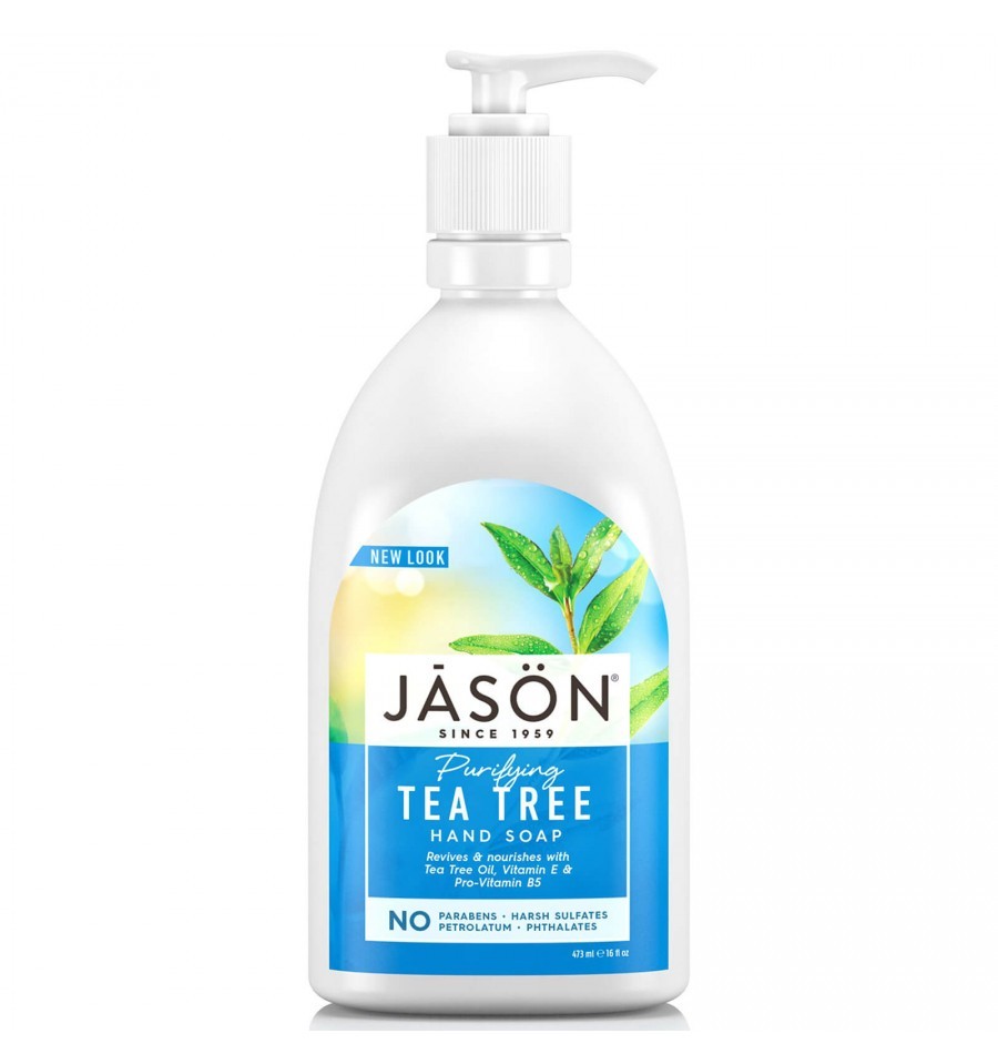 Jason Tea Tree Gel para as mãos, 473 ml.