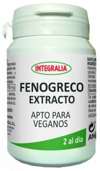 Integralia Fenugreek Veg Extract, 60 cápsulas