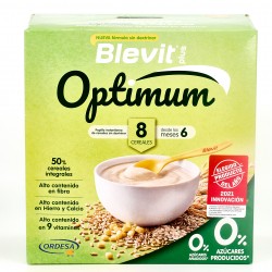 Blevit Plus Optimun 8 cereais, 400 g