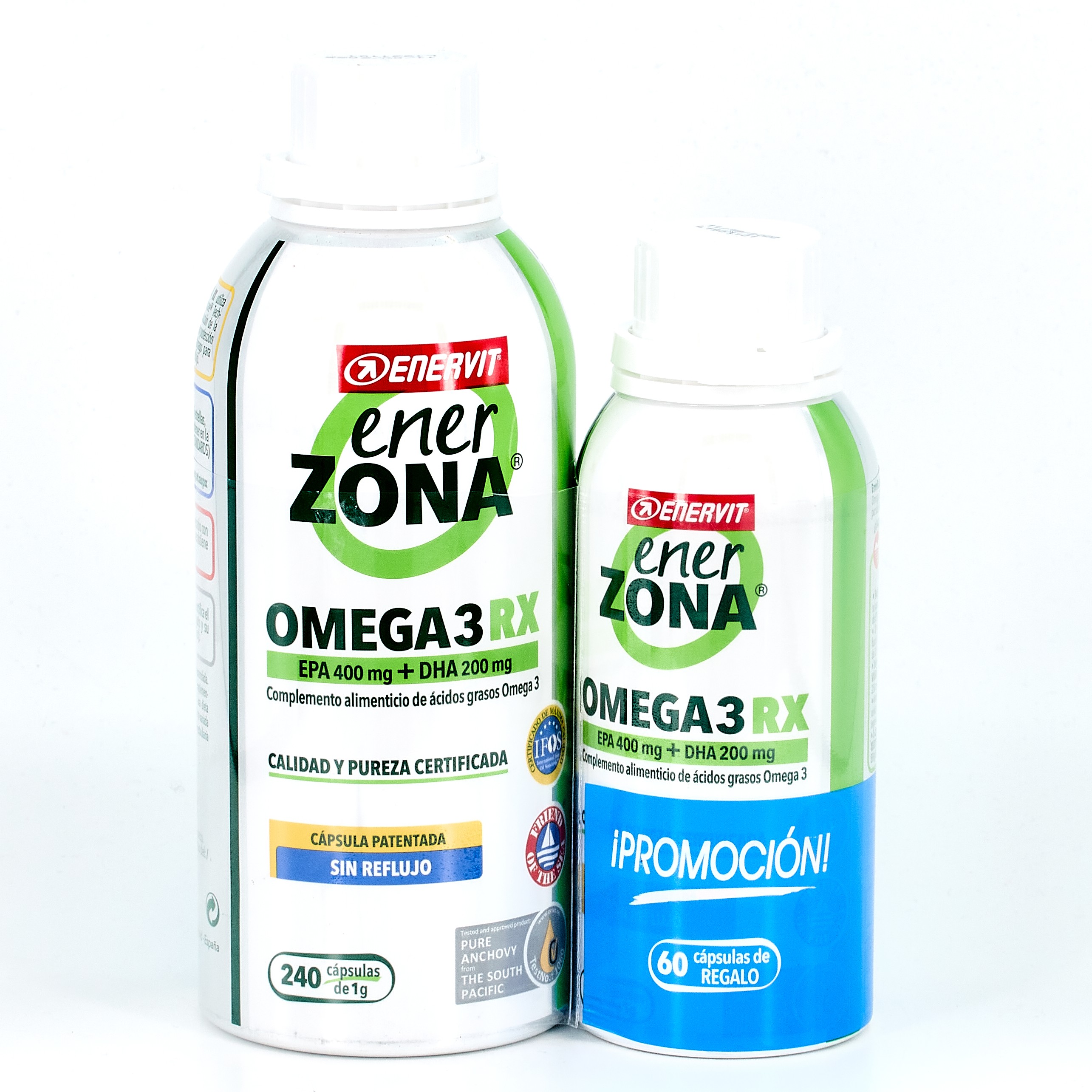 Enerzona omega 3 RX, 240+60 cápsulas.*