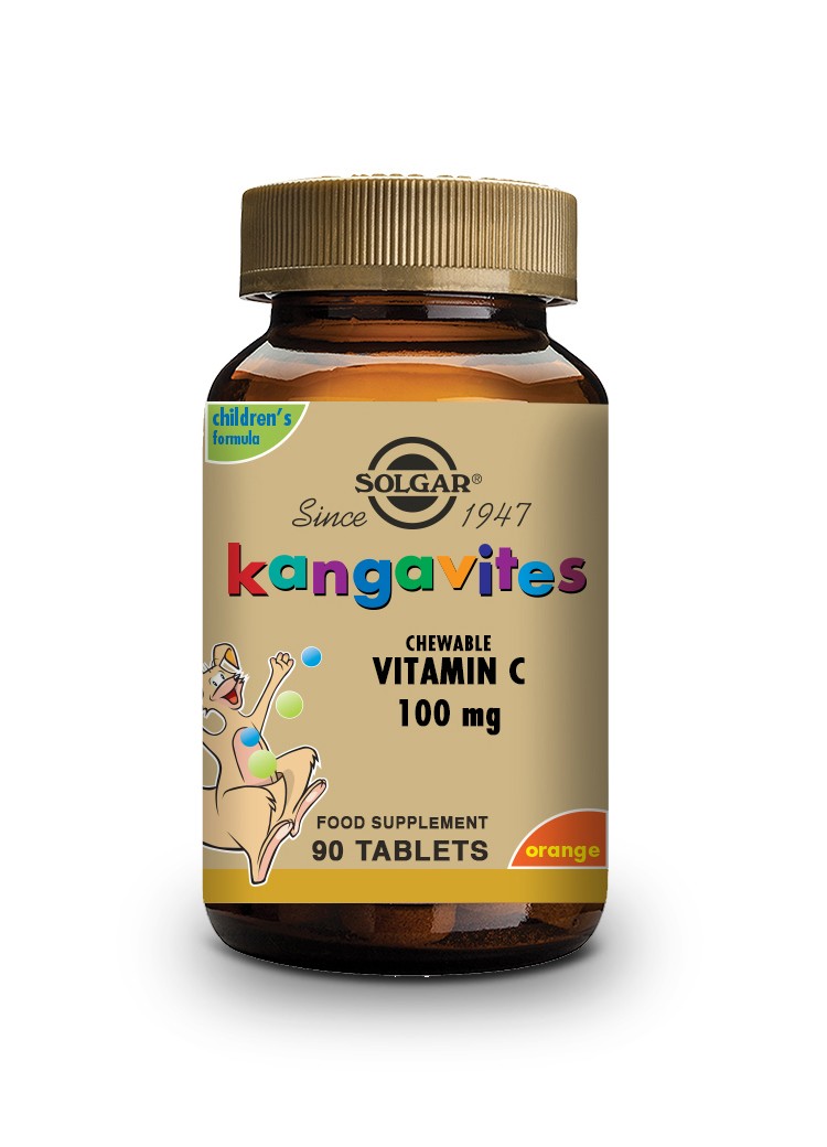 Solgar Kangavites Multi-Berries bagas, 60 comprimidos mastigáveis.
