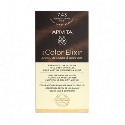 Apivita Tint Minha Cor Elixir 7,43 Dourado Cobre Loiro