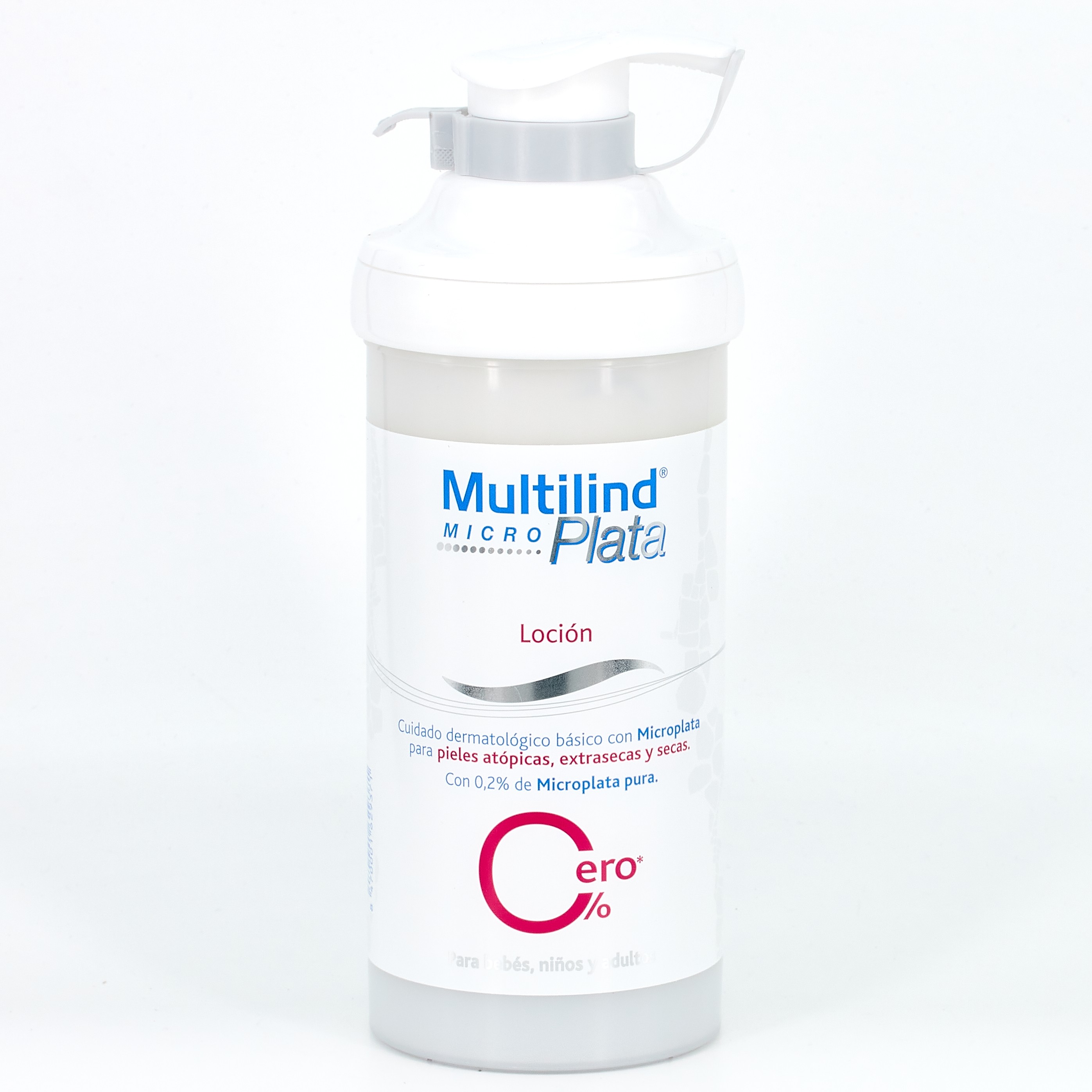 Loção Multilind Microsilver, 500ml.