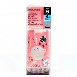 Suavinex Silicone Fisiológico Frasco Teto de Fluxo Denso, 360ml.