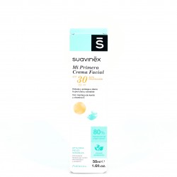 Suavinex Meu Primeiro Creme Facial FPS30, 50ml.
