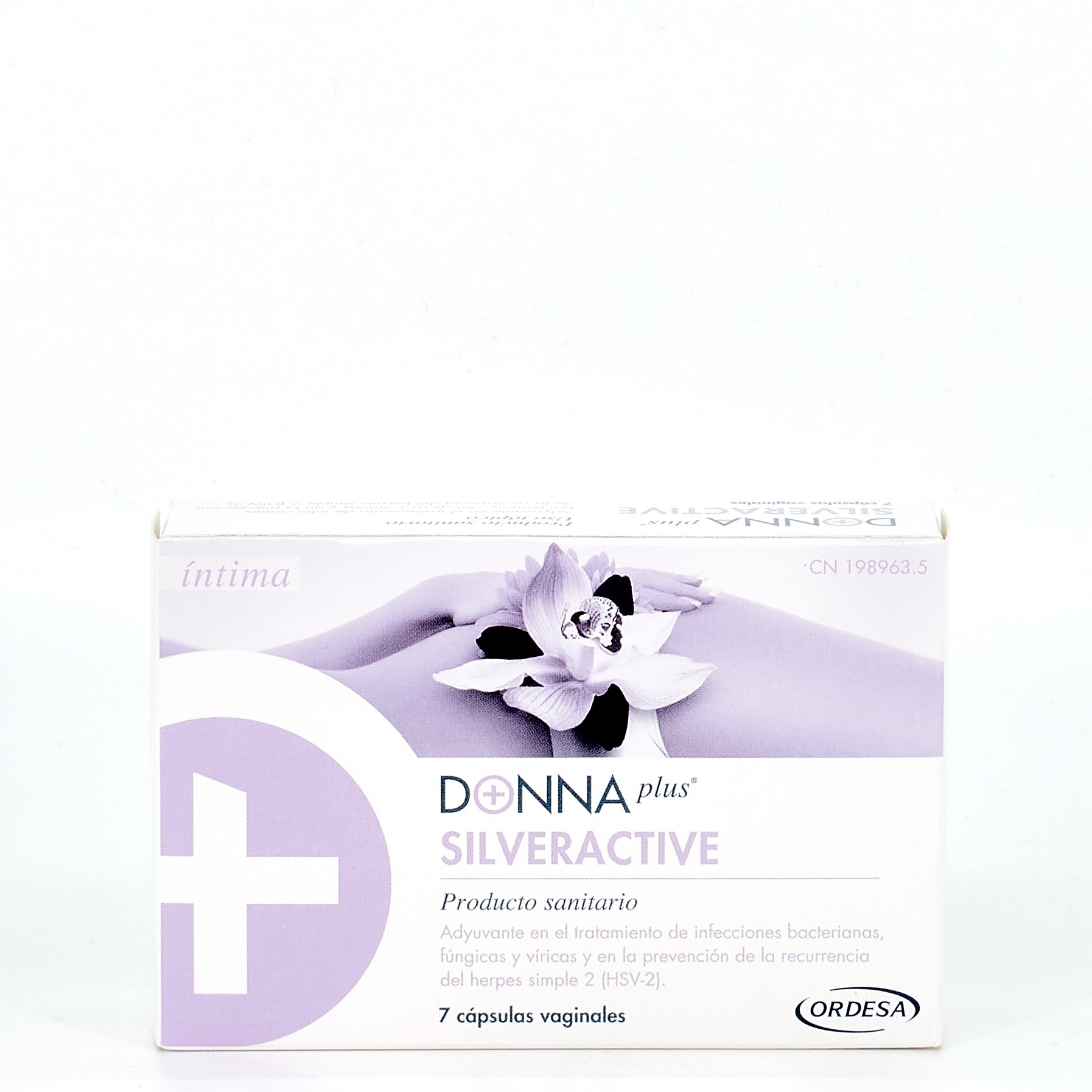 Donna Plus Prata Ativa, 7 Caps.