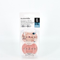 Suavinex Chupetas de silicone fisiológico SX Pro 6-18 meses, 2Pcs.