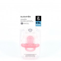 Chupeta Suavinex All-Silicone Fisiológico 6-18 m, 1 Pc.