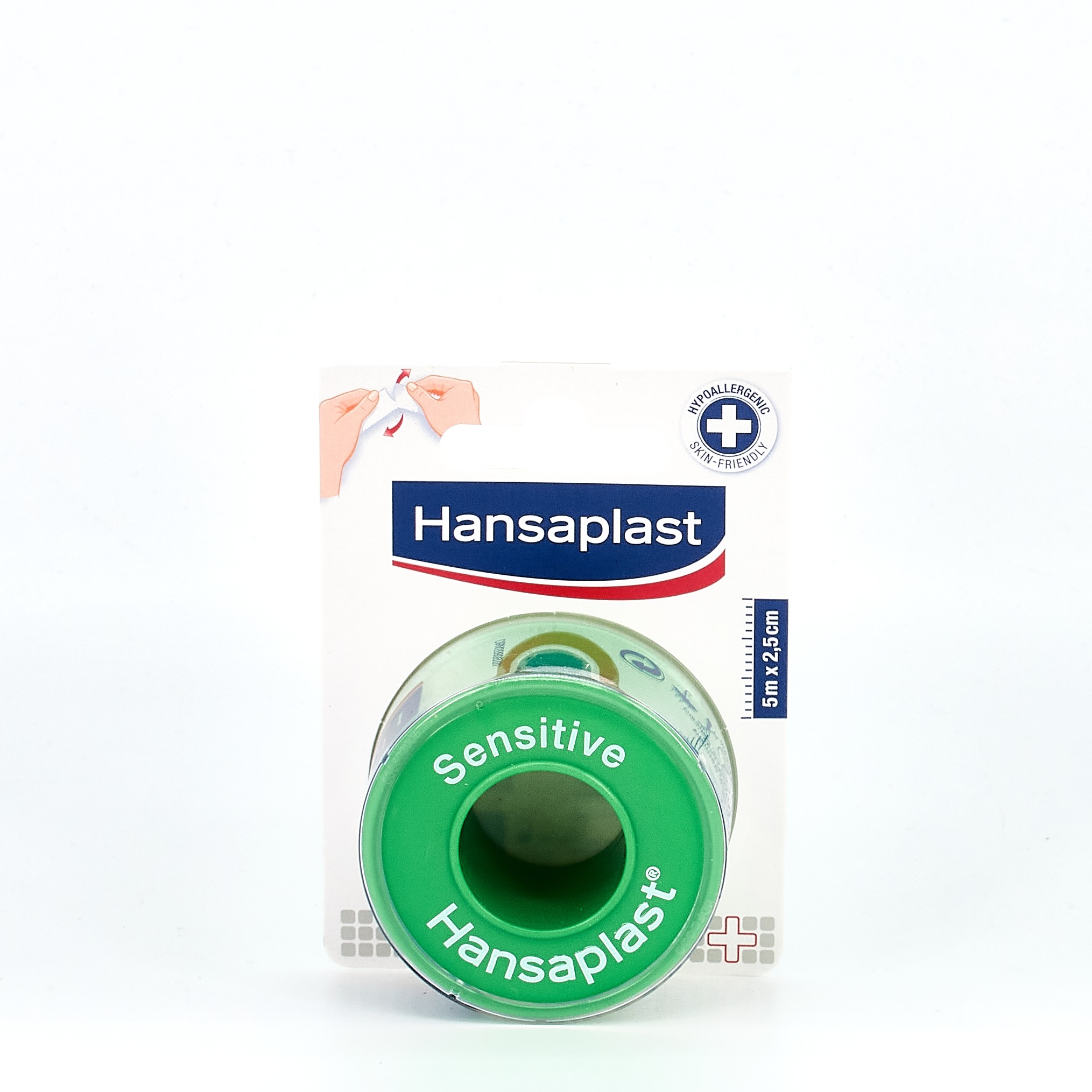 Hansaplast Esparadrapo Hipoalergénico Sensível 5 m x2,5 cm