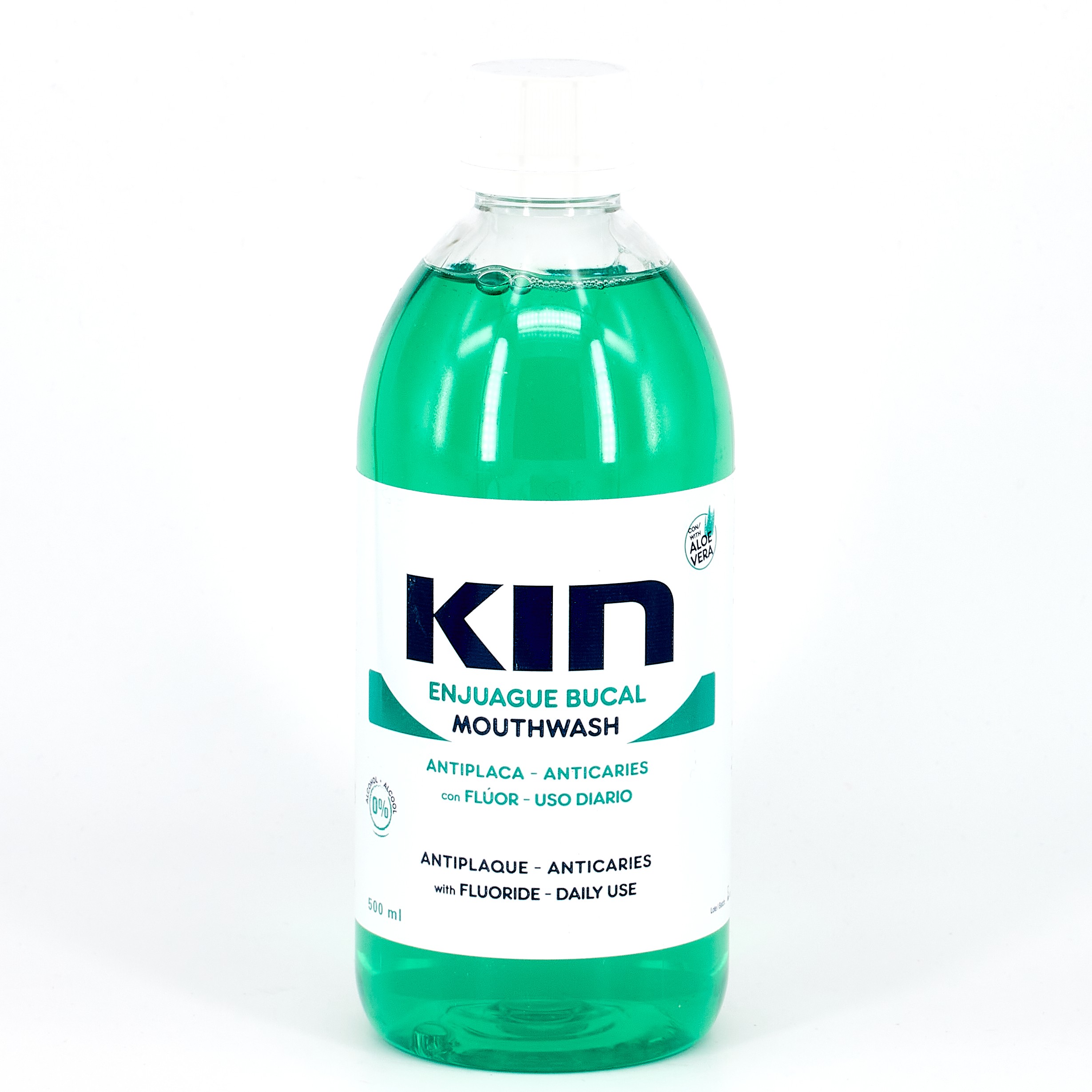 Enxaguante bucal Kin, 500 ml.