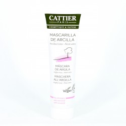Máscara de Argila Rosa Cattier (Pele Sensível), 100ml.
