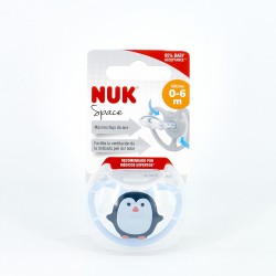 Chupeta de silicone NUK Space 0-6 m
