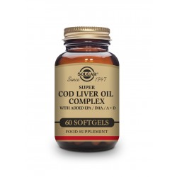 Solgar Super Cod Liver Oil Complex, 60 macios.