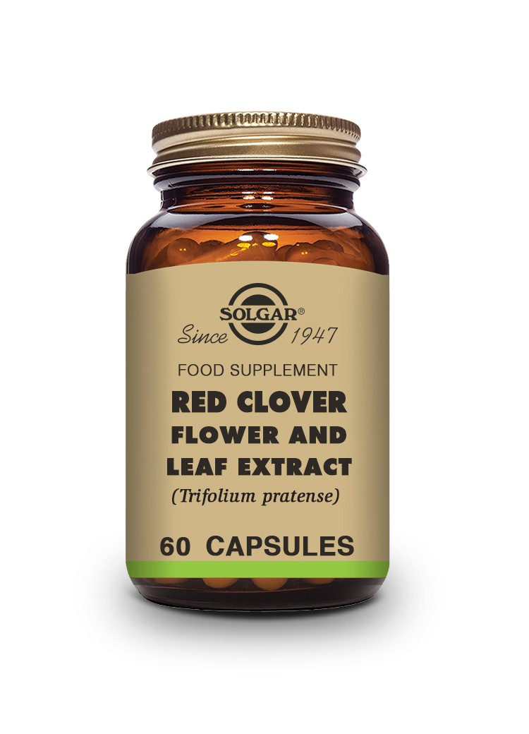 Solgar SFP Red Clover, 60 Tampas de Vegetais.