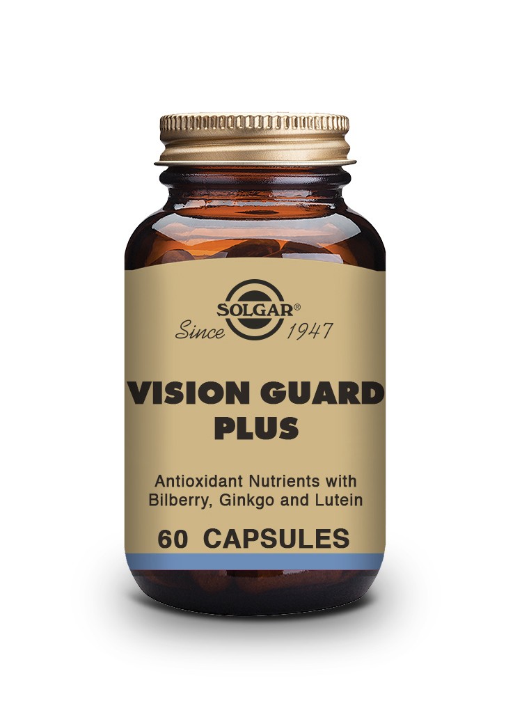 Solgar Vision Guard Plus, 60 cápsulas vegetais.