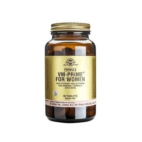 Solgar VM- Prime para Mulheres, 90 comprimidos.