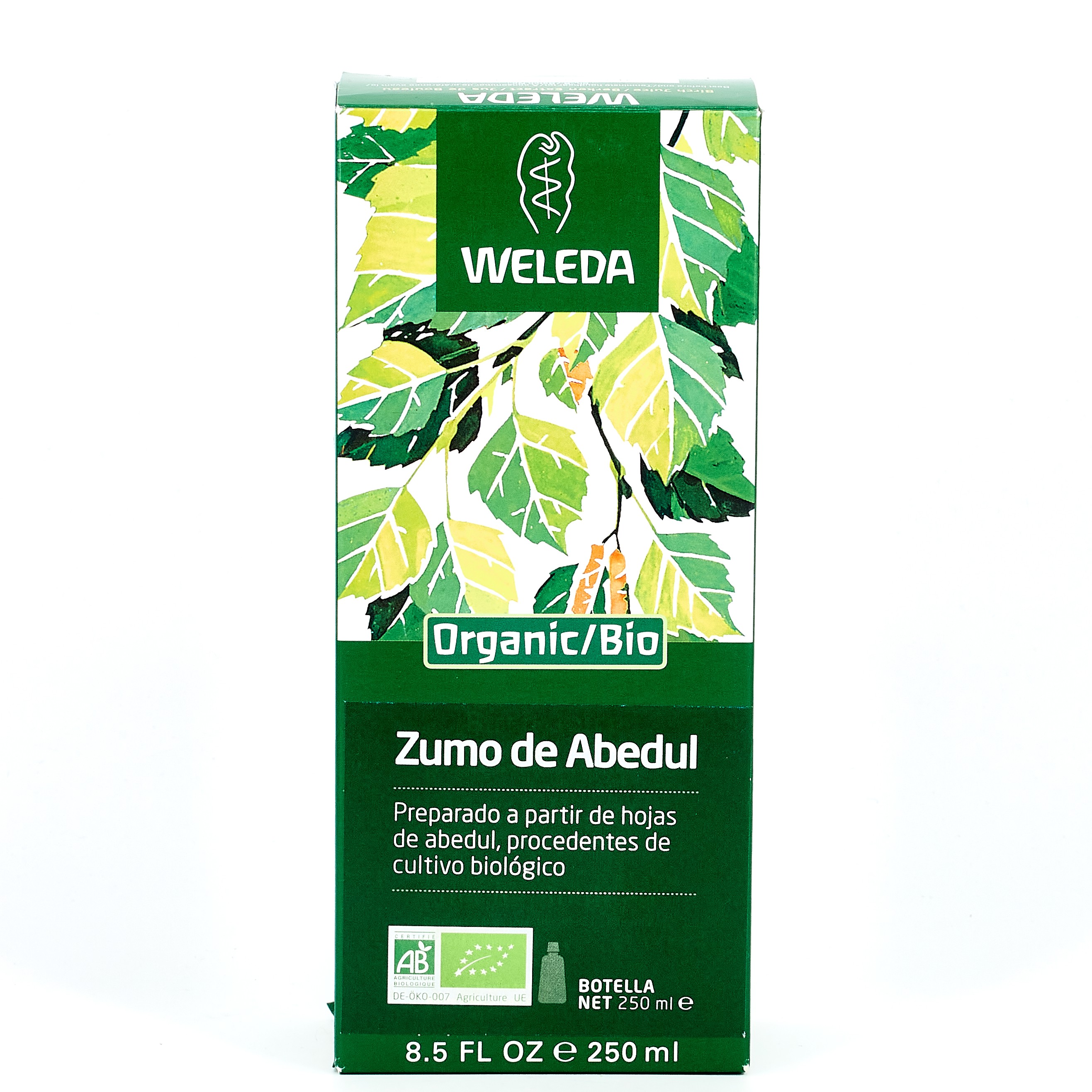 Suco de bétula Weleda, 250 ml.
