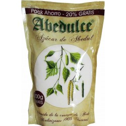Doce Abeb Xilitol Açúcar de bétula em pó, 1200 g.