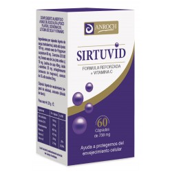 Anroch Sirtuvid 550mg, 60 cápsulas.