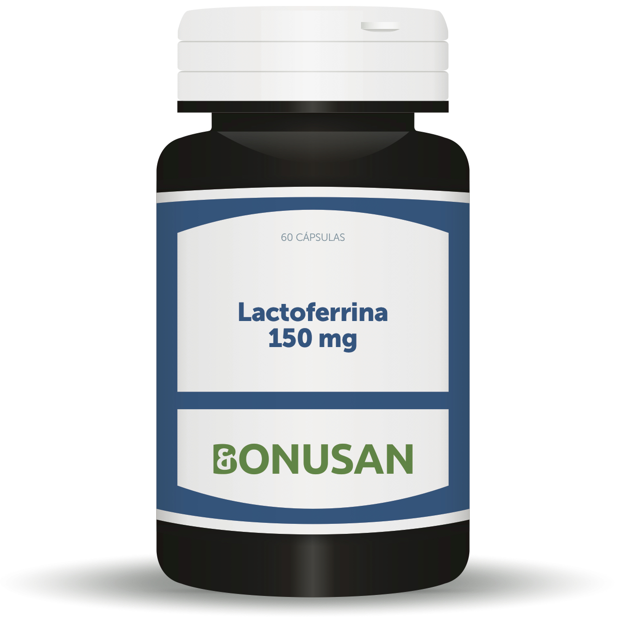 Bonusan Lactoferrina 150 mg, 60 cápsulas.