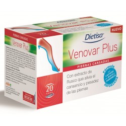 Dietisa Venovar Plus, 20 frascos para injetáveis