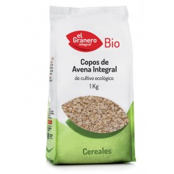 El Granero Integral BIO Flocos de aveia de grão inteiro, 1 kg