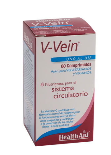 Health Aid V-Vein, 60 comprimidos