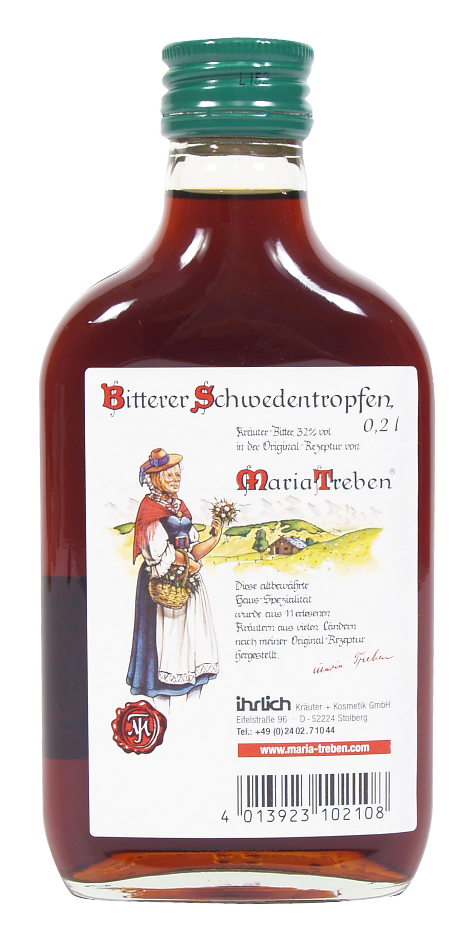 Maria Treben Sueco Bitters Herbal Elixir, 200 ml