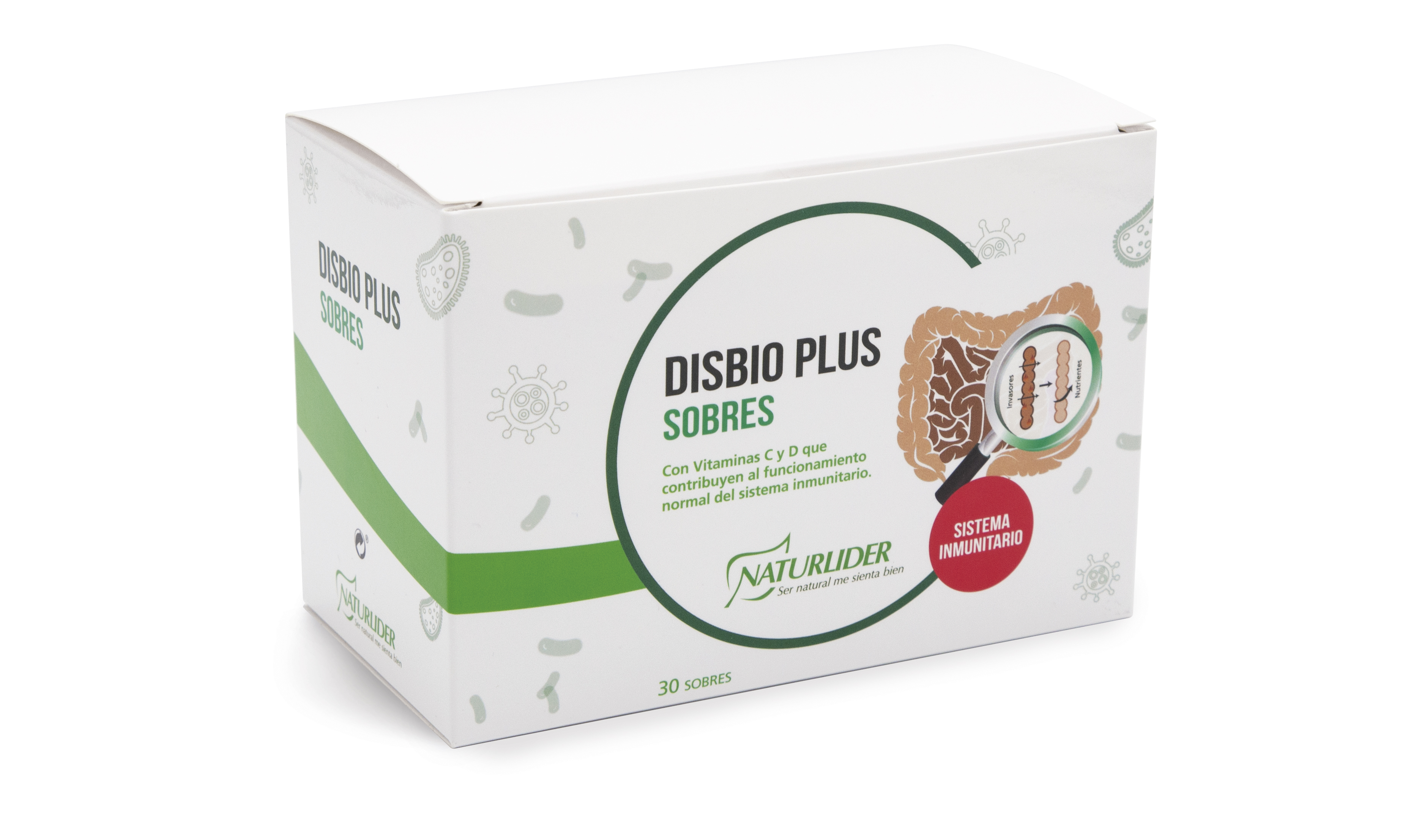 NaturLider Disbio Plus, 30 sóbrios
