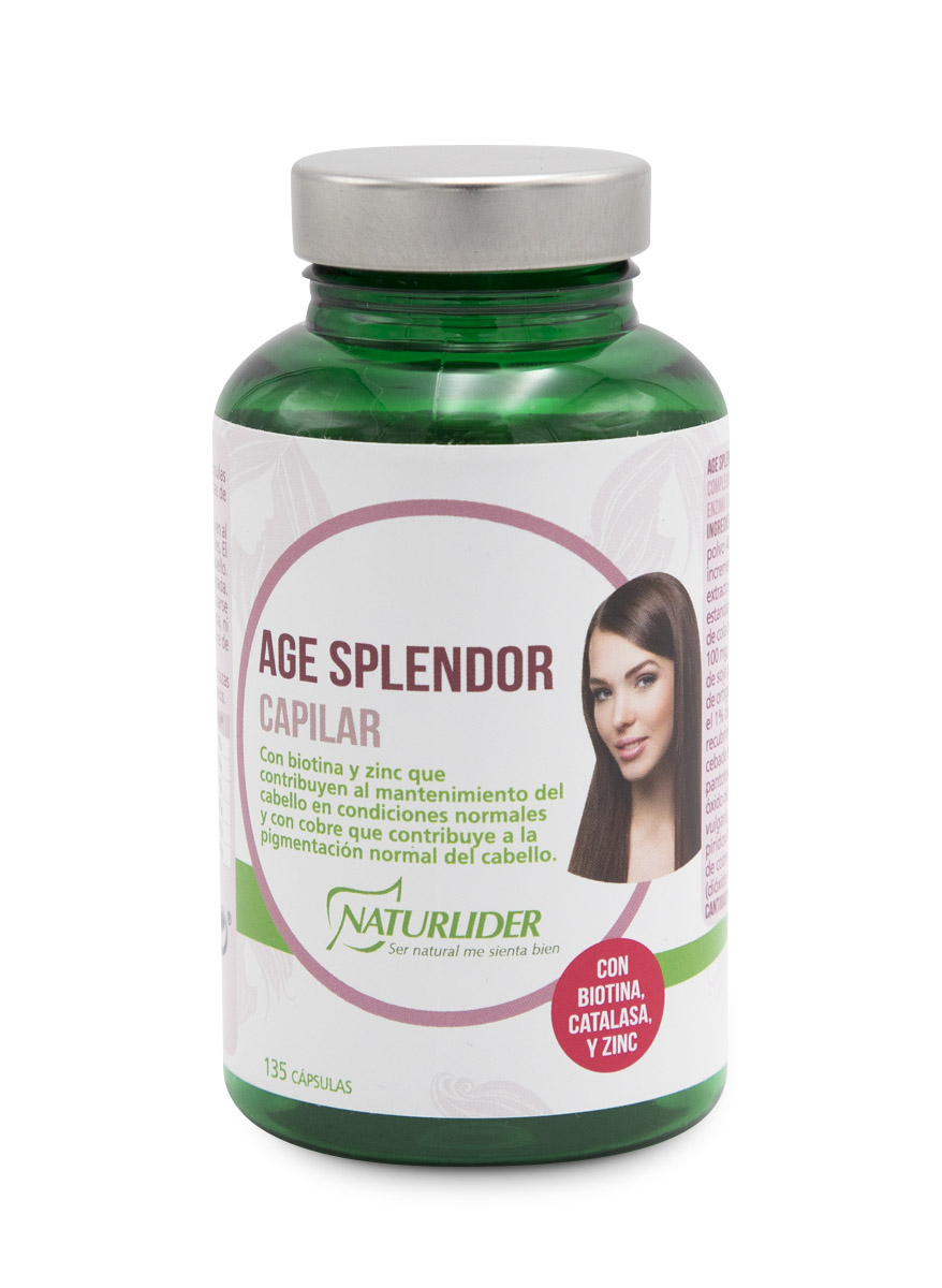 NaturLider Age Splendor Capilar, 135 cápsulas