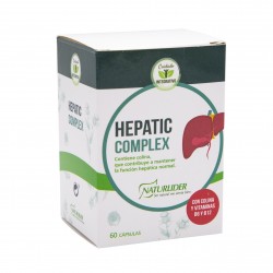 Complexo hepático Naturlider, 60 vegicaps