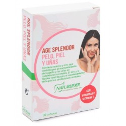 Naturlider Age splendor cabelo, pele e unhas, 30 vegicaps