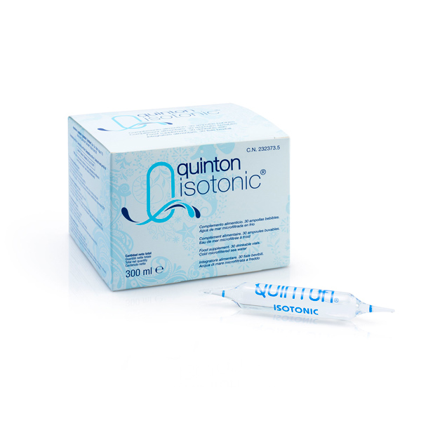 Quinton Isotônico, 30 ampollas bebibles