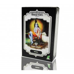 Radhe Shyam Henna polvo cor negro, 100 g