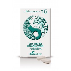 Soria Natural Chinasor 15 LIU WEI DI HUANG WAN, 30 comprimidos