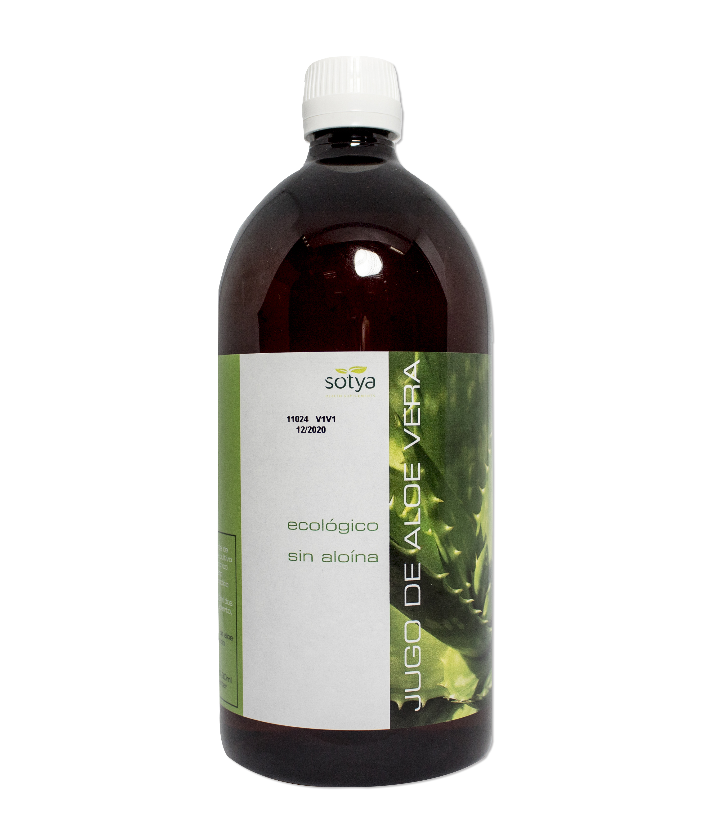Sotya suco de aloe vera orgânico, 1 litro
