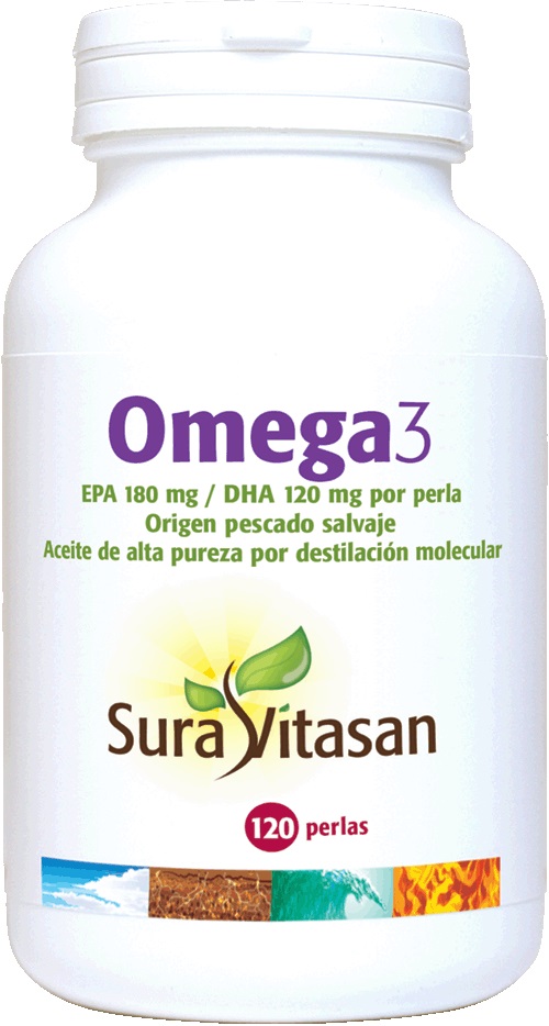 Sura Vitasan Omega 3 1200mg, 120 Pérolas