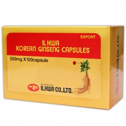 IL HWA Ginseng coreano, 100 cápsulas.