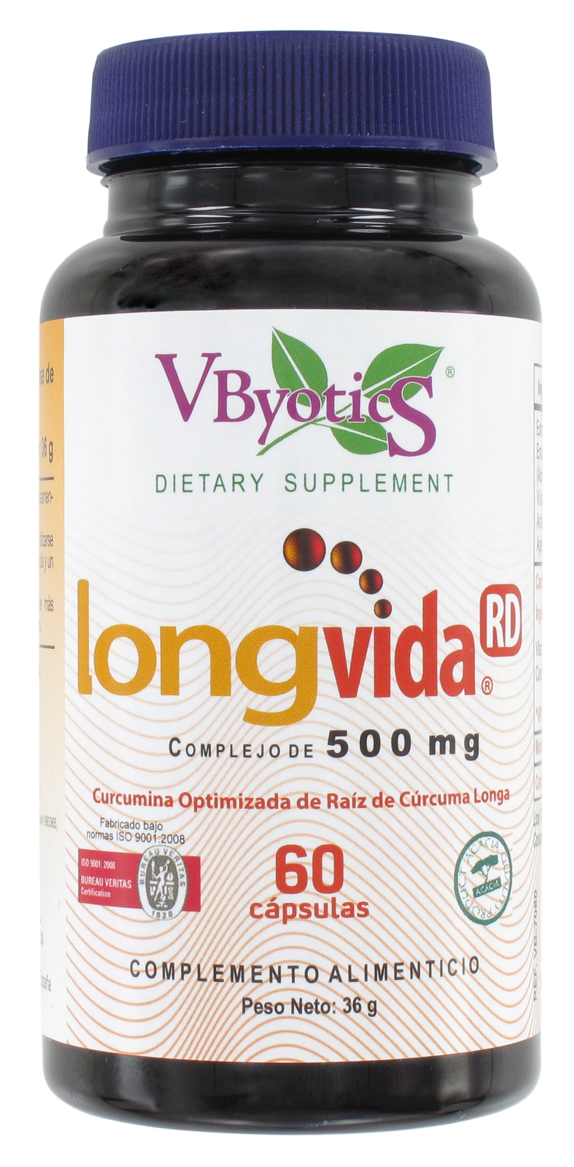 VByotics LongVida, 60 cápsulas