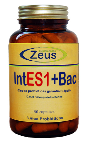Zeus IntES1 + Bac Suplementos, 90 cápsulas.