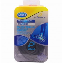 Scholl Heel & Palmilha de tornozelo em equilíbrio Tamanho M, 1 Par