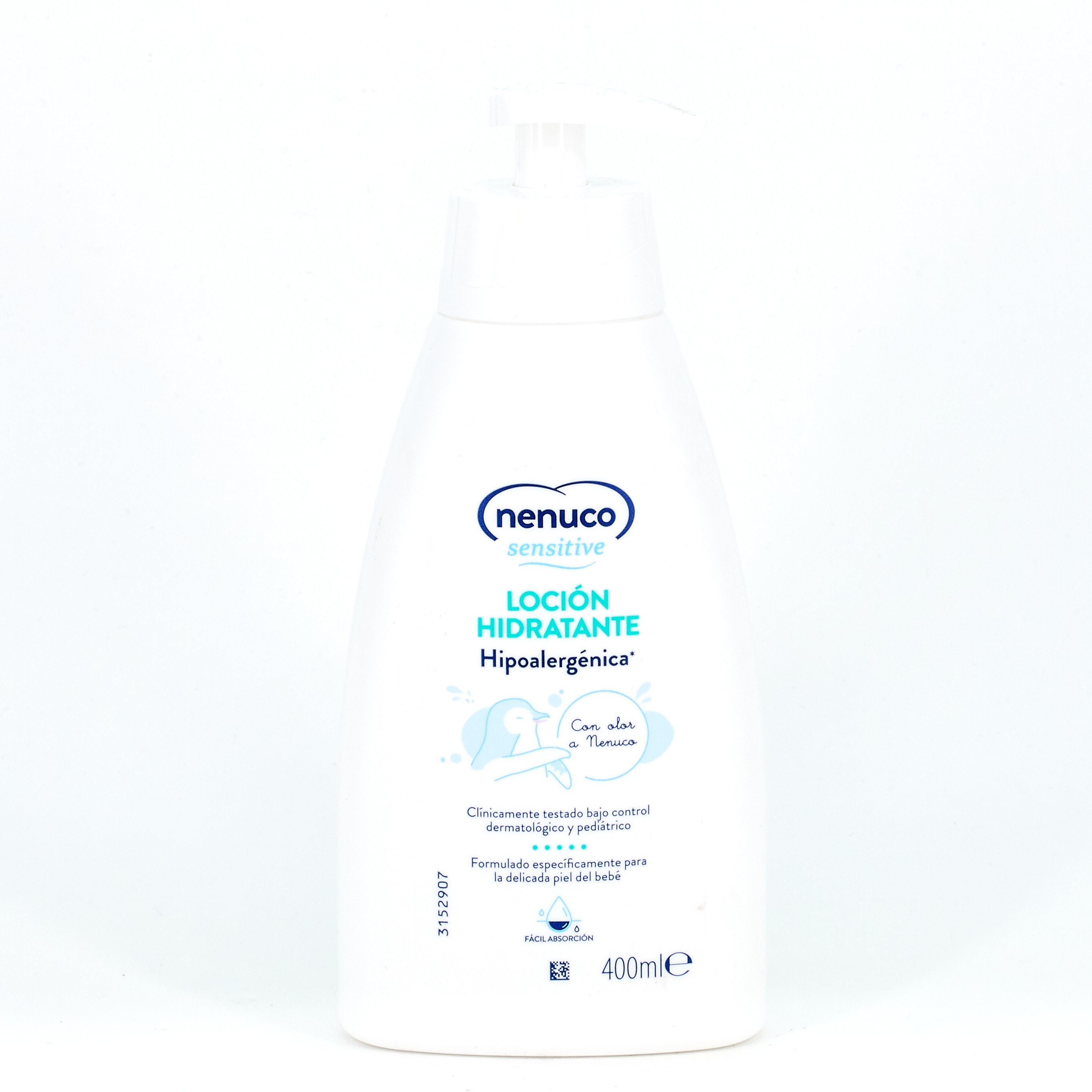 Loção Hidratante Hipoalergênica Nenuco Sensitiva, 400ml