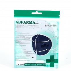 FFP2 Máscara azul marinho, 1 pc.