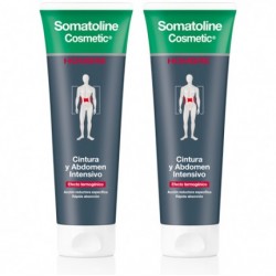 Somatoline Cosméticos Cintura Masculina & Abdômen Intensivo Duplo, 2x250ml