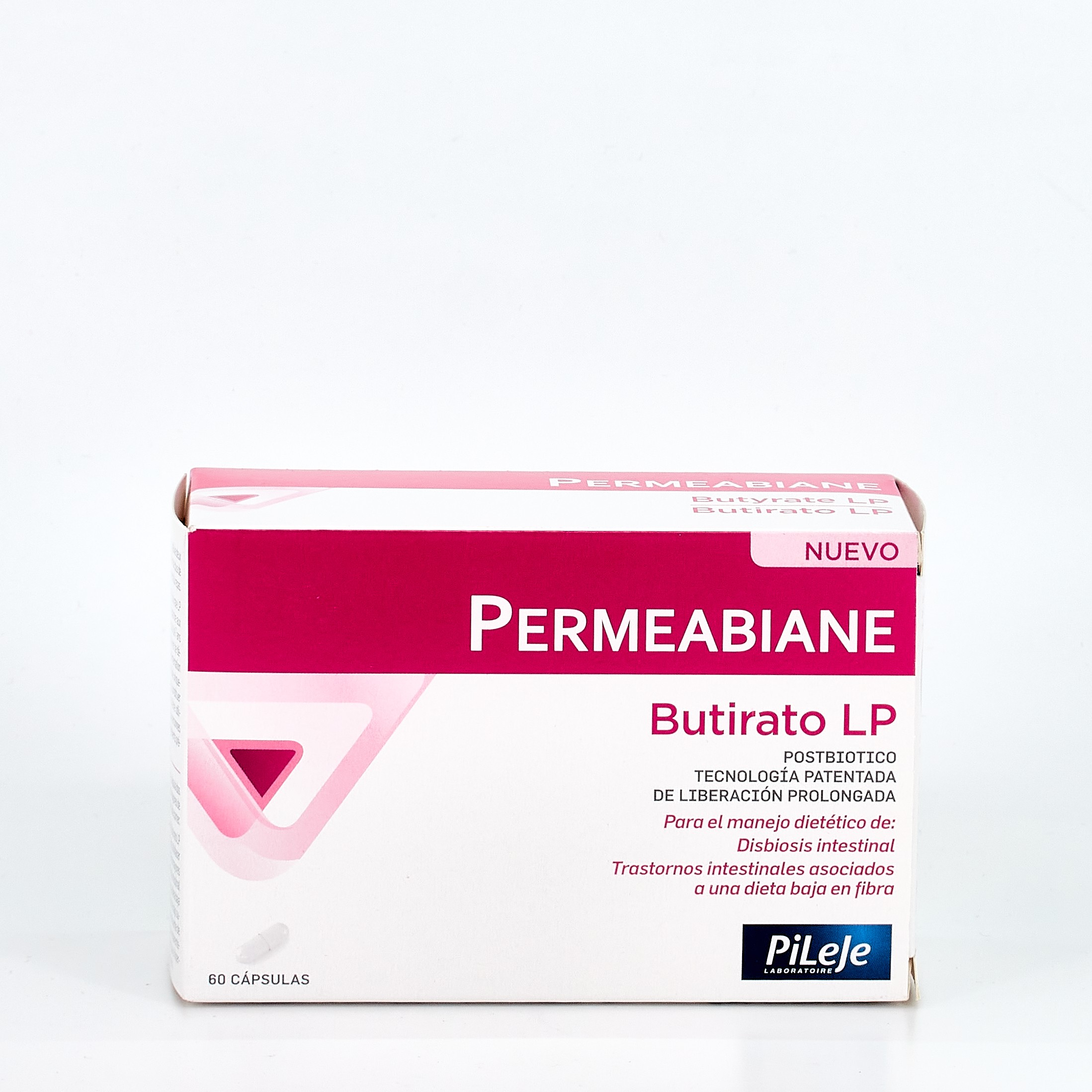 Pileje Permeabiane Butyrate LP, 60 cápsulas.