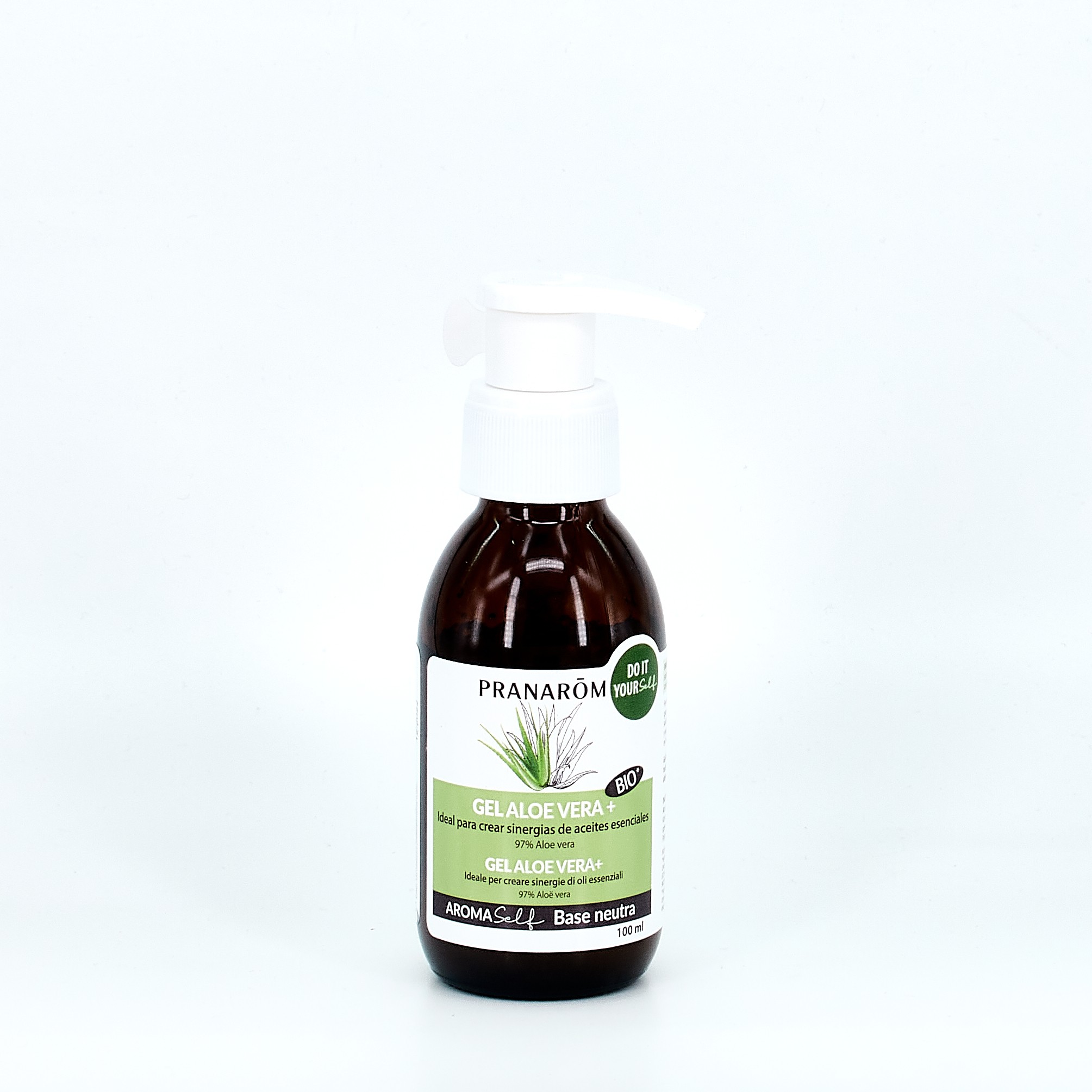 Pranarom Gel Orgânico de Aloe Vera, 100ml.
