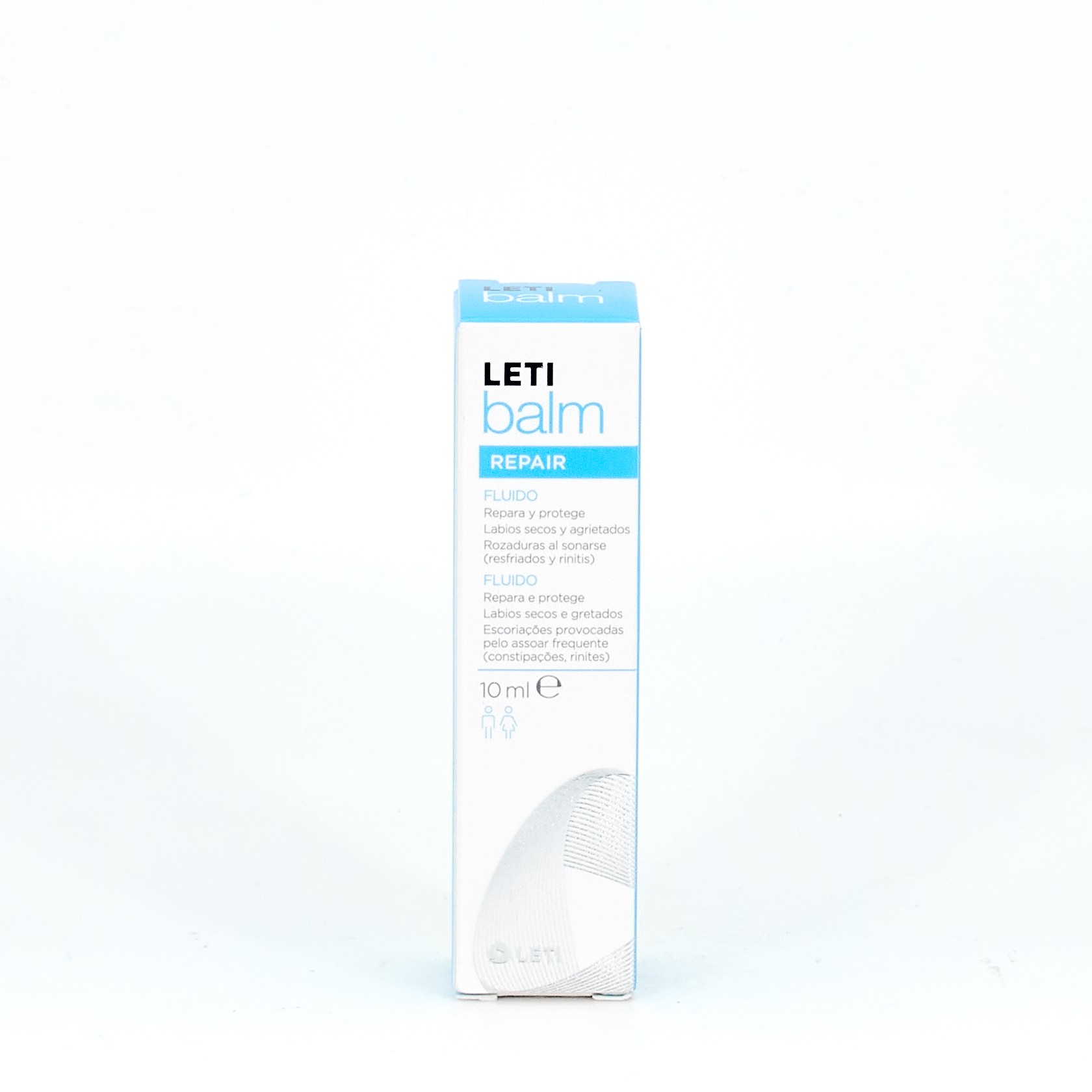 Líquido Reparador de Letibalm para Nariz e Lábios, 10ml.