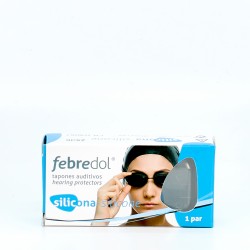 Tampões de silicone Febredol, 1 par.