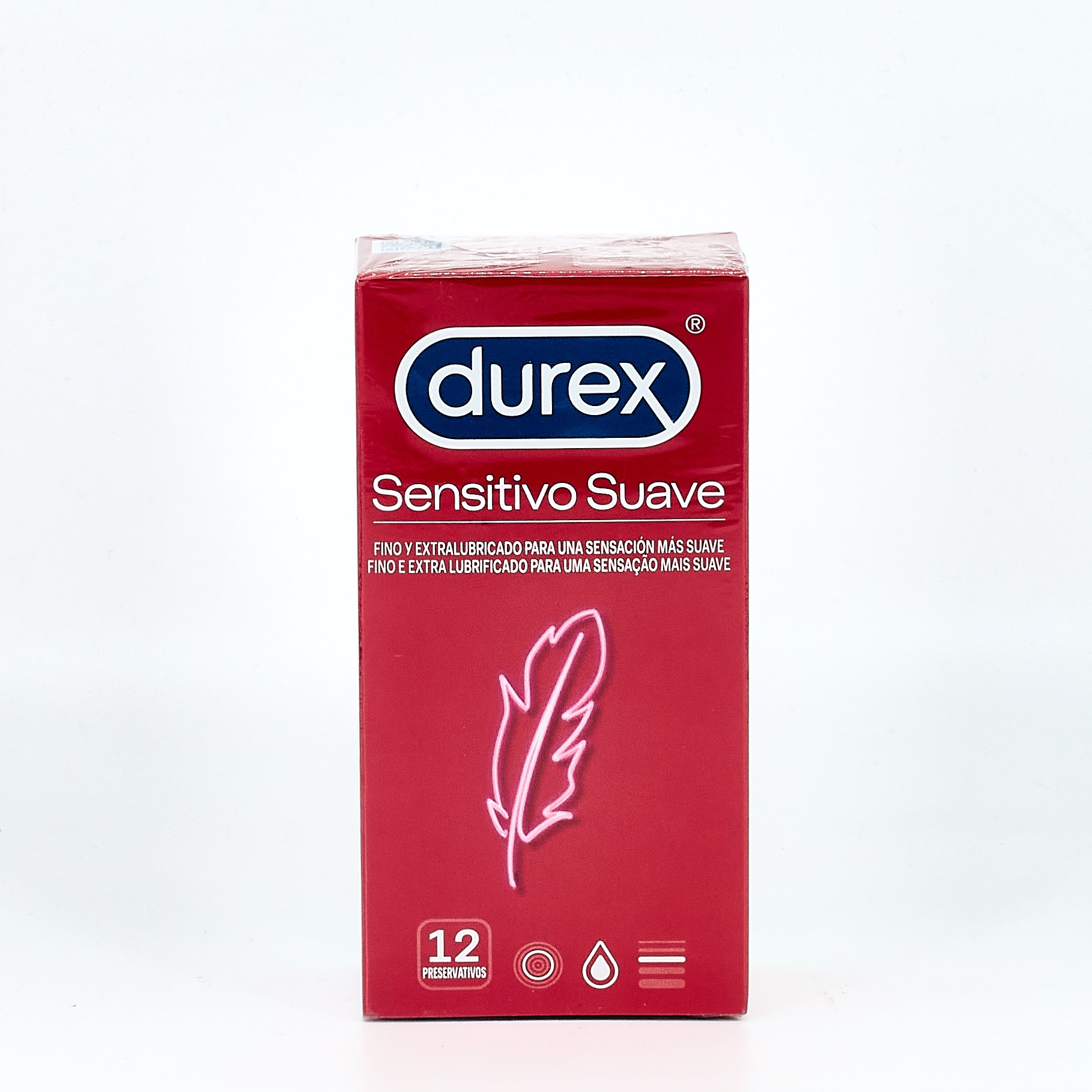 Durex Preservativos Sensitivo suave, 12 unidades